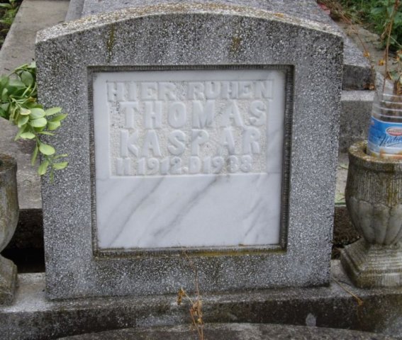 Kaspar Thomas 1912-1988 Grabstein